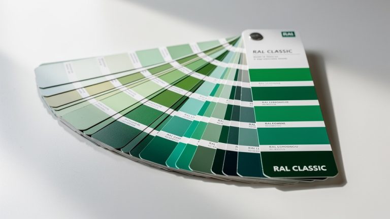 RAL vert : guide complet des teintes, codes et rendus en 2026