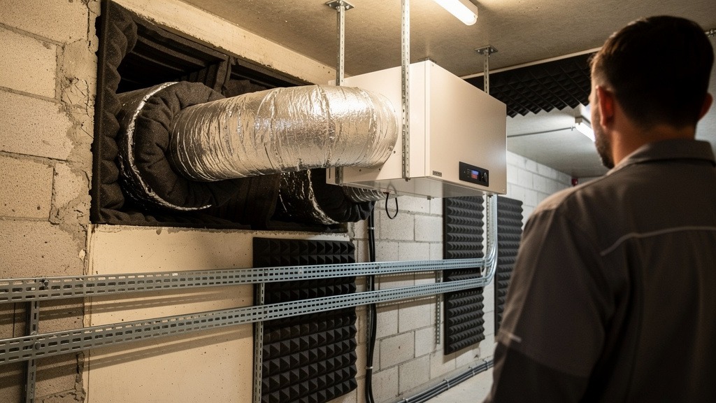 Les solutions techniques pour réduire le bruit d'une VMC en immeuble