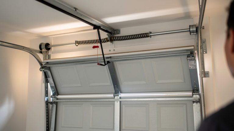 Le mécanisme de porte de garage basculante manuelle : fonctionnement, entretien et pannes